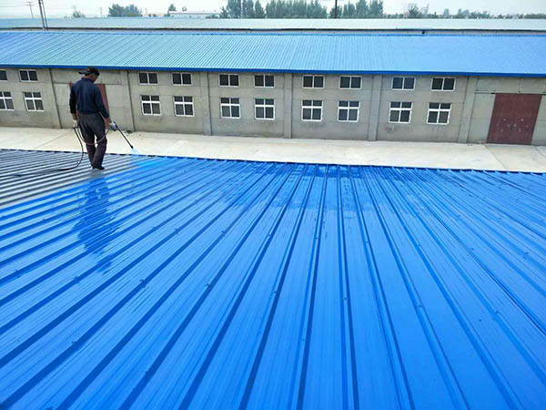 前进 彩钢瓦喷漆翻新工业厂房、仓库